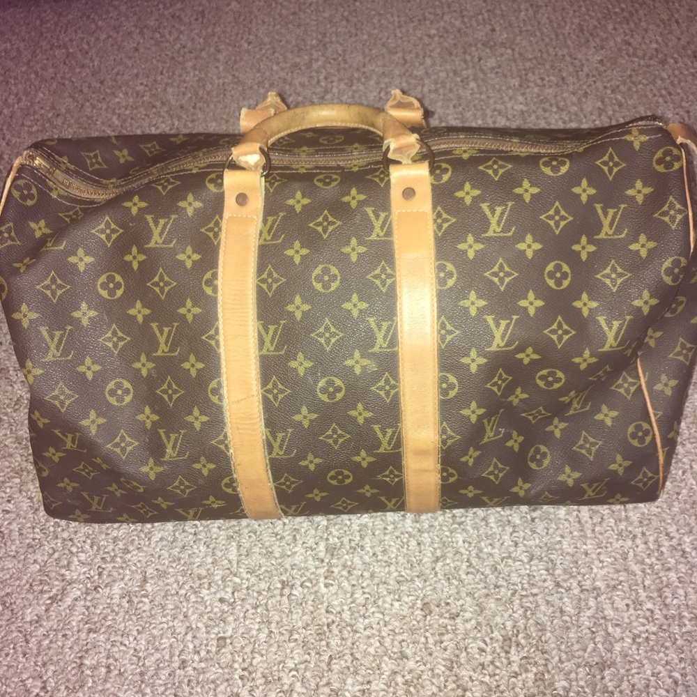 Louis Vuitton luggage tote